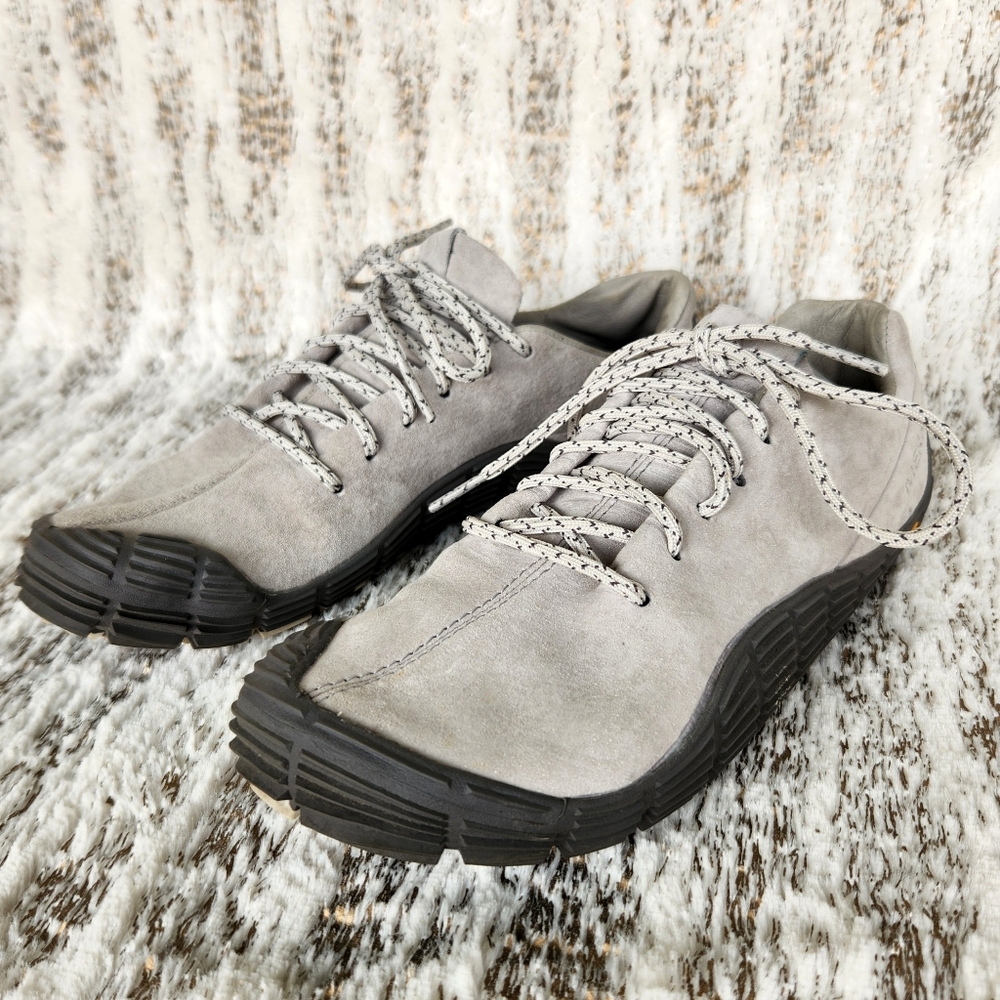 Merrell "Move Glove Suede" Barefoot Running Shoe Vibram Grey | Women's Size 6.5 - Picture 3 of 16
